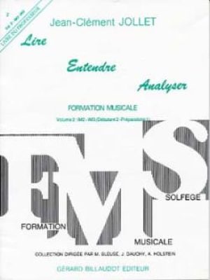 Lire entendre analyser volume 2 professeur / Jollet Jean-Clément