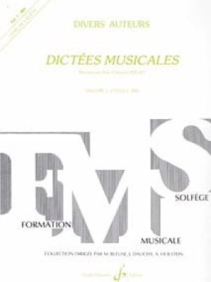 Dictees musicales volume 1 – eleve / Jollet Jean-Clément