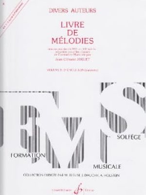 Livre de melodies volume 3 / Jollet Jean-Clément