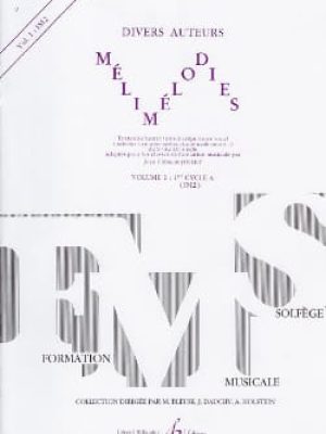 Melimelodies volume 1 / Jollet Jean-Clément