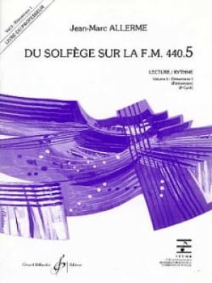 Du solfege sur la f.m. 440.5 – lecture/rythme – professeur / Allerme Jean-Marc
