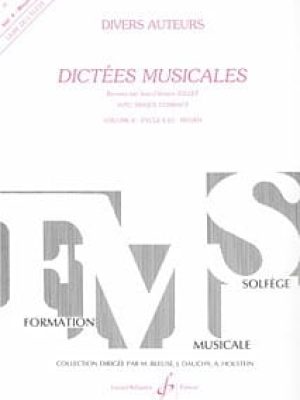 Dictees musicales volume 4 – eleve / Jollet Jean-Clément