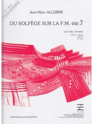 Du solfege sur la f.m. 440.7 – lecture/rythme – professeur / Allerme Jean-Marc