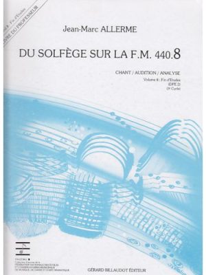 Du solfege sur la f.m. 440.8 – chant/audition/analyse – professeur / Allerme Jean-Marc