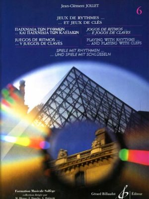 Jeux de rythmes et jeux de cles – 6 langues – elem 2 – volume 6 / Jollet Jean-Clément