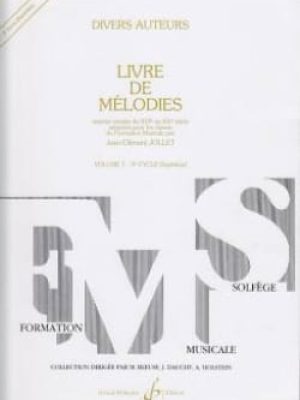 Livre de melodies volume 7 / Jollet Jean-Clément