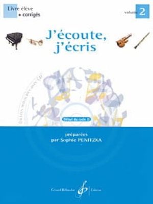 J&rsquo;ecoute, j&rsquo;ecris volume 2 / Divers Auteurs