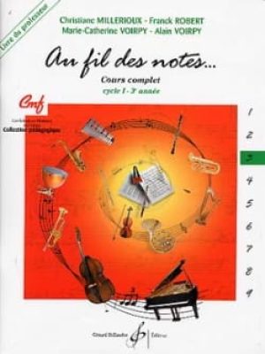 Au fil des notes volume 3 – livre du professeur / Divers Auteurs