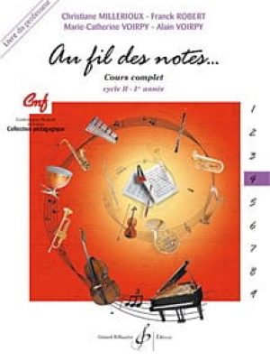 Au fil des notes volume 4 – livre du professeur / Divers Auteurs
