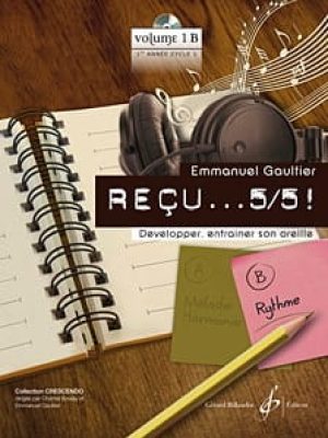 Recu…5/5 – cycle i 1ere annee – volume b–rythme / Gaultier Emmanuel