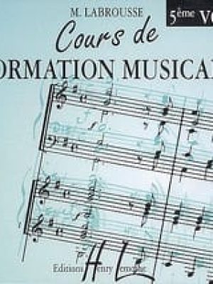 Cours de formation musicale Vol.5 (CD) /Labrousse Marguerite