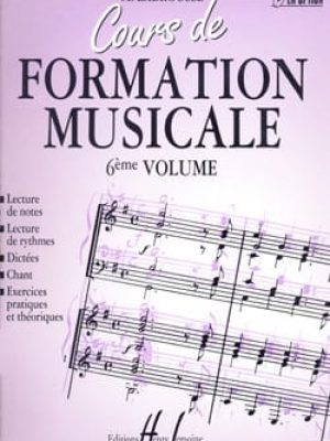 Cours de formation musicale Vol.6 / Labrousse Marguerite