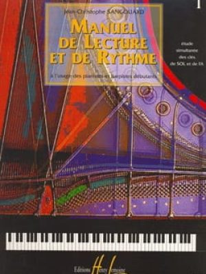 Manuel de lecture et de rythme Vol.1 / Sangouard Jean-Christophe