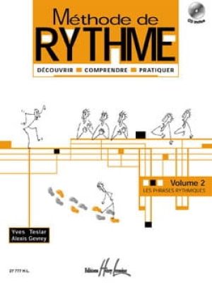 Méthode de rythme Vol.2 (CD inclus) / Teslar Yves – Gevrey Alexis