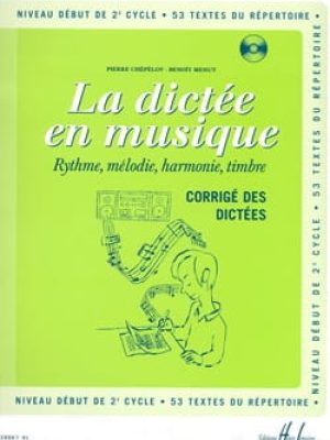 La dictée en musique Vol.4 – corrigé / Chepelov Pierre – Menut Benoît