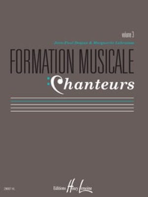 Formation musicale chanteurs Vol.3 / Despax Jean-Paul – Labrousse Marguerite
